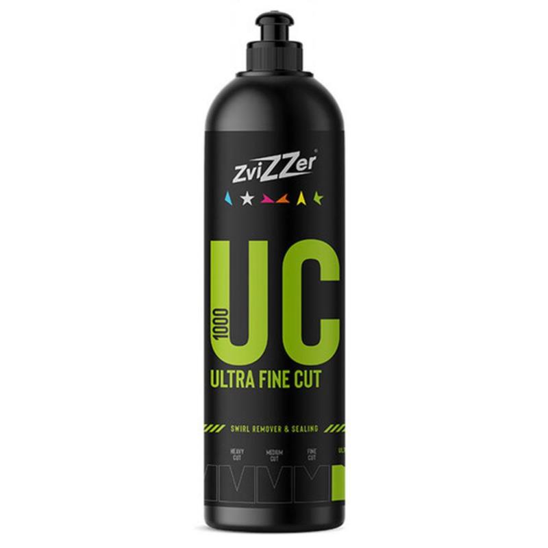 ZVIZZER UC1000 Ultrafine Cut Green 750ml - pasta polerska wykończeniowa | Sklep online Galonoleje.pl