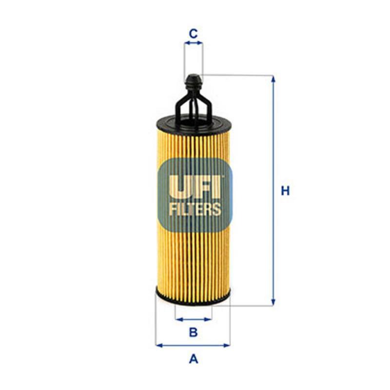 UFI Filtr oleju 25.251.00 - WL10010 | Sklep online Galonoleje.pl