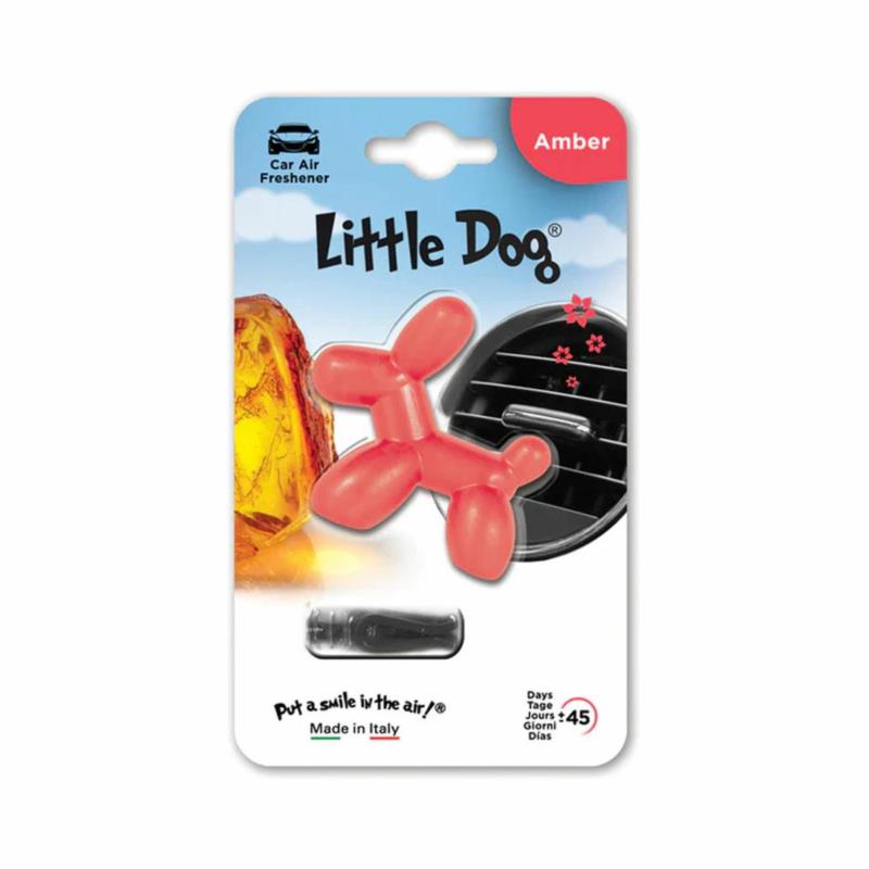 LITTLE DOG 3D Polymer Amber (czerwony) | Sklep online Galonoleje.pl