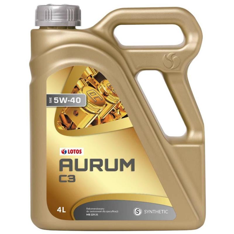 LOTOS Aurum C3 5W40 4L - syntetyczny olej silnikowy | Sklep online Galonoleje.pl