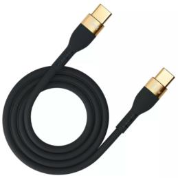 3mk Hyper Silicone Cable C to C 2m 100w kabel (czarny) | Sklep online Galonoleje.pl