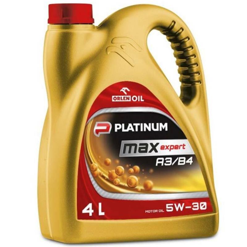 PLATINUM Max Expert A3/B4 5W30 4L - syntetyczny olej silnikowy | Sklep online Galonoleje.pl