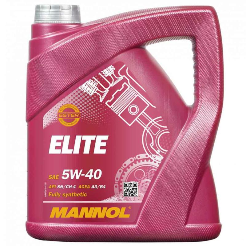 MANNOL Elite 5W40 5L 7903 - uniwersalny olej silnikowy | Sklep online Galonoleje.pl