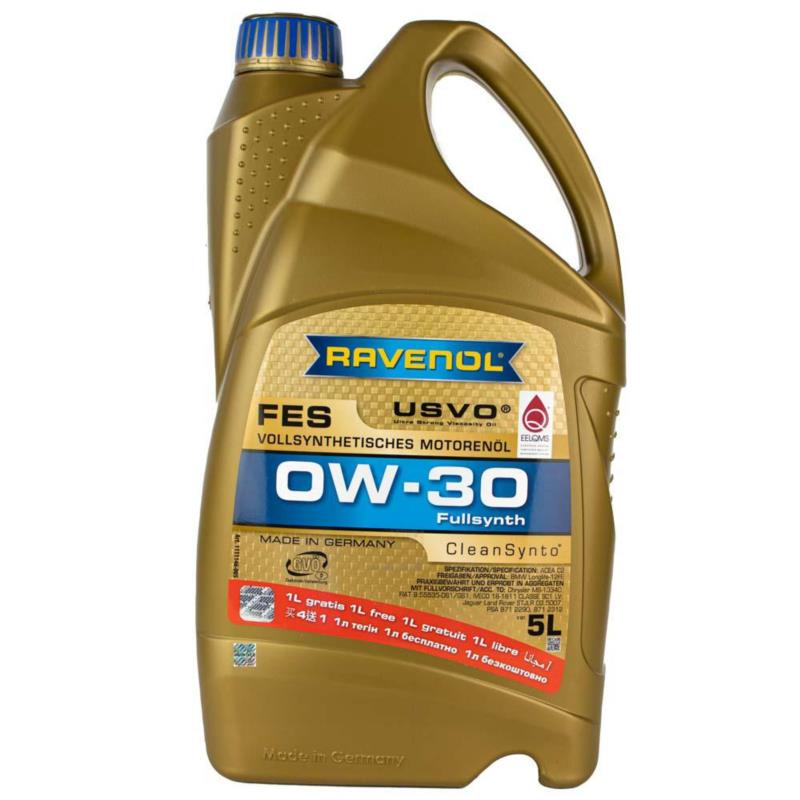 RAVENOL FES 0W30 USVO 5L promocja | Sklep online Galonoleje.pl