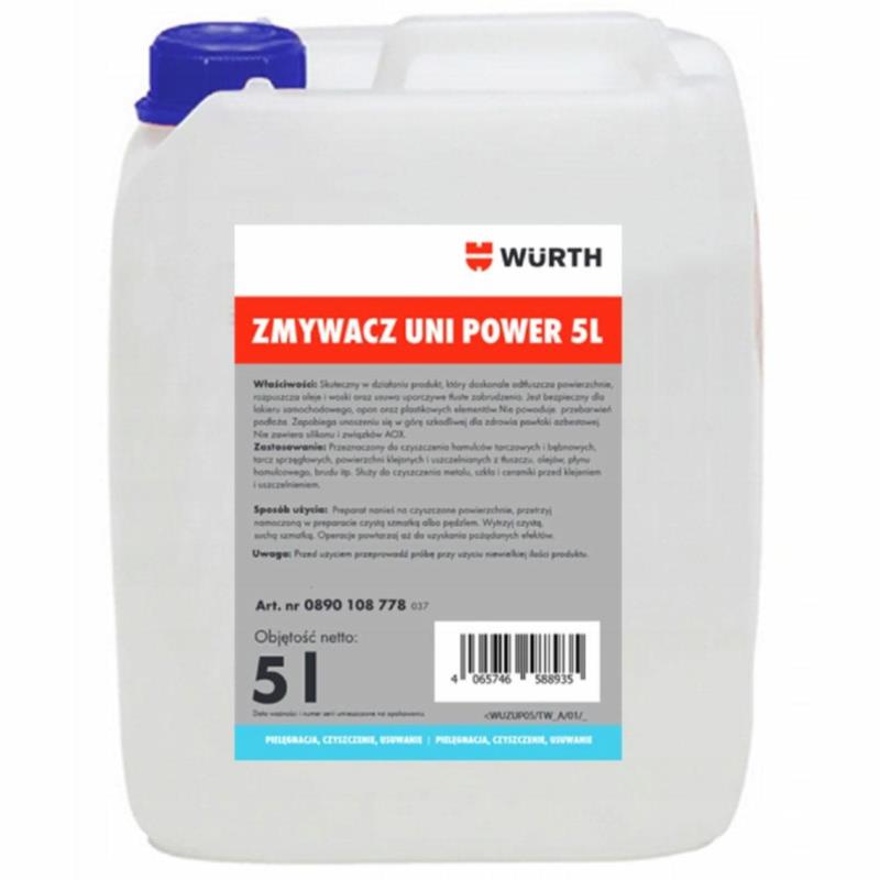WURTH Zmywacz Uni Power 5L | Sklep online Galonoleje.pl