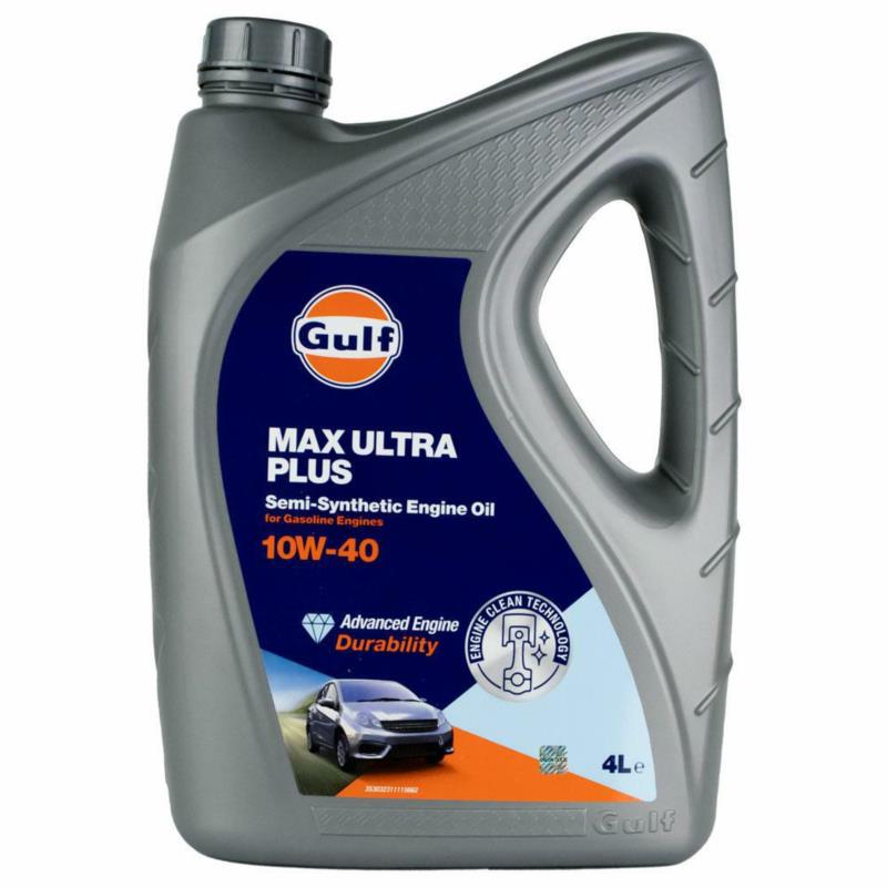 GULF Max Ultra Plus 10W40 4L - półsyntetyczny olej silnikowy | Sklep online Galonoleje.pl