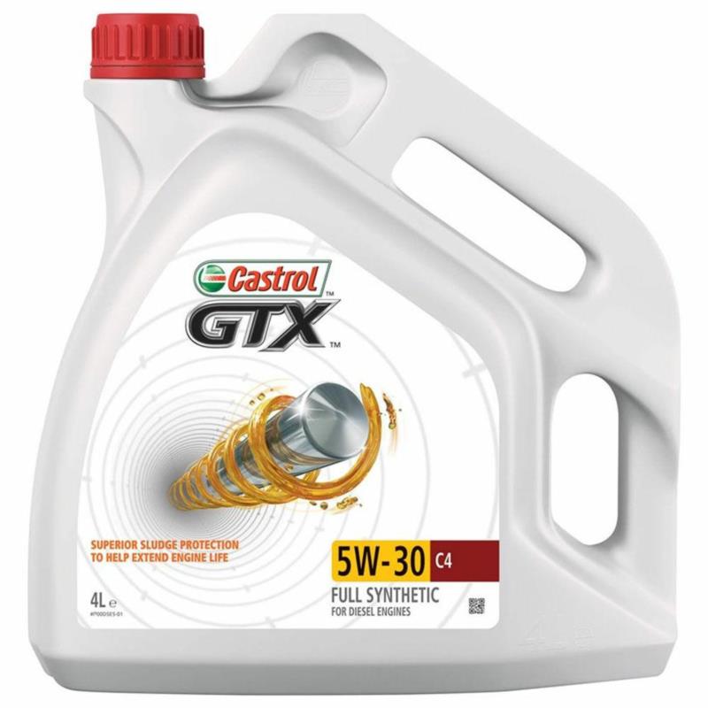 CASTROL GTX C4 5W30 4L - olej silnikowy | Sklep online Galonoleje.pl