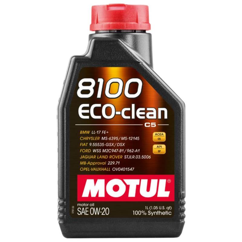 MOTUL 8100 Eco-Clean C5 0w20 1L - syntetyczny olej silnikowy | Sklep online Galonoleje.pl