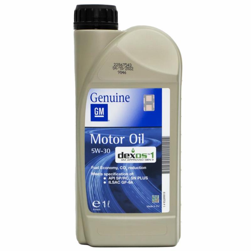 GM Genuine Motor Oil Dexos1 Gen3 5w30 1L - oryginalny olej silnikowy OEM | Sklep online Galonoleje.pl