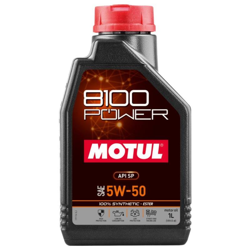 MOTUL 8100 Power 5w50 1L - syntetyczny olej silnikowy | Sklep online Galonoleje.pl