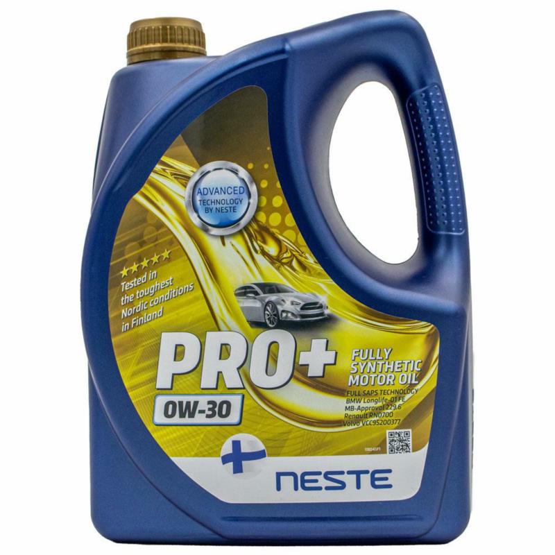 NESTE Pro+ 0w30 4L Volvo  A5/B5 syntetyczny olej silnikowy | Sklep online Galonoleje.pl