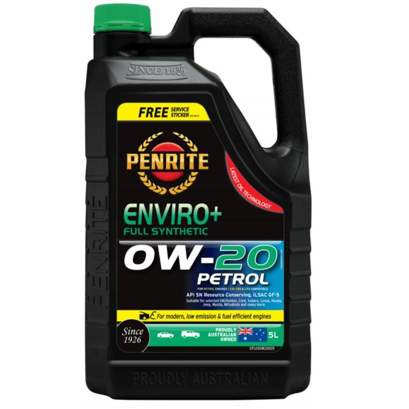 PENRITE ENVIRO+ 0W20 5L - syntetyczny olej silnikowy | Sklep online Galonoleje.pl