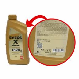 ENEOS X Prime 0W50 1L - japoński syntetyczny olej silnikowy | Sklep online Galonoleje.pl