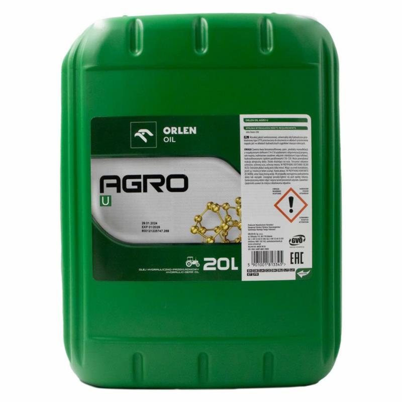 ORLEN Agro U 20L - olej hydrauliczno przekładniowy | Sklep online Galonoleje.pl
