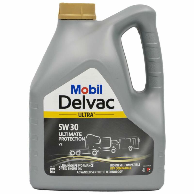 MOBIL Delvac Ultra Ultimate Protection V2 5w30 4L - olej silnikowy do aut ciężarowych | Sklep online Galonoleje.pl