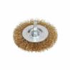 NTOOLS Wire Brush 75P - szczotka druciana trzpień hex 1/4` płaska d 75mm | Sklep online Galonoleje.pl