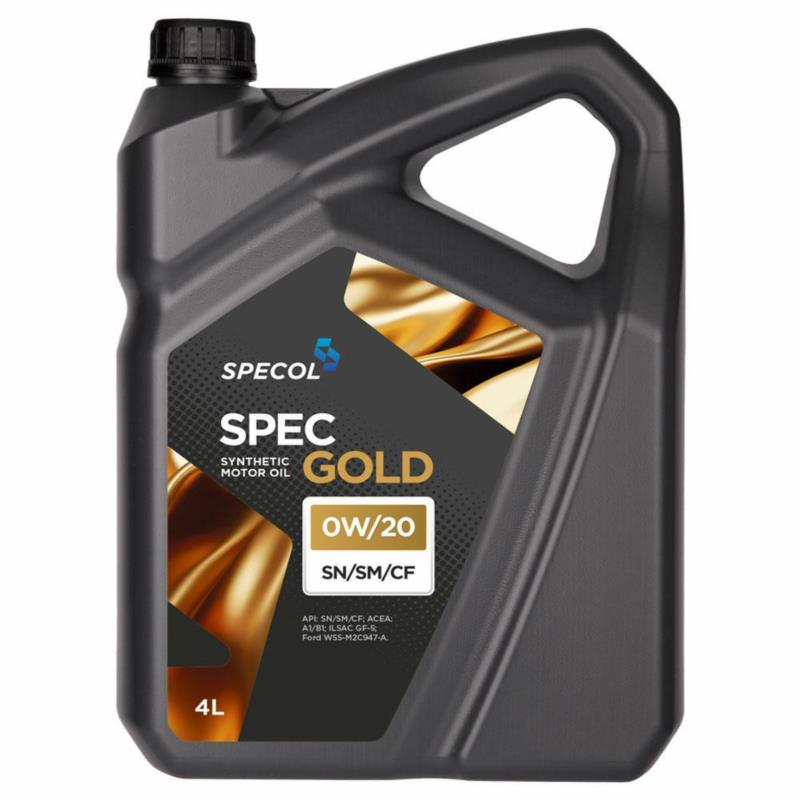 SPECOL Spec Gold 0w20 4L - syntetyczny olej silnikowy | Sklep online Galonoleje.pl