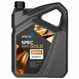 SPECOL Spec Gold 5w40 4L - syntetyczny olej silnikowy | Sklep online Galonoleje.pl