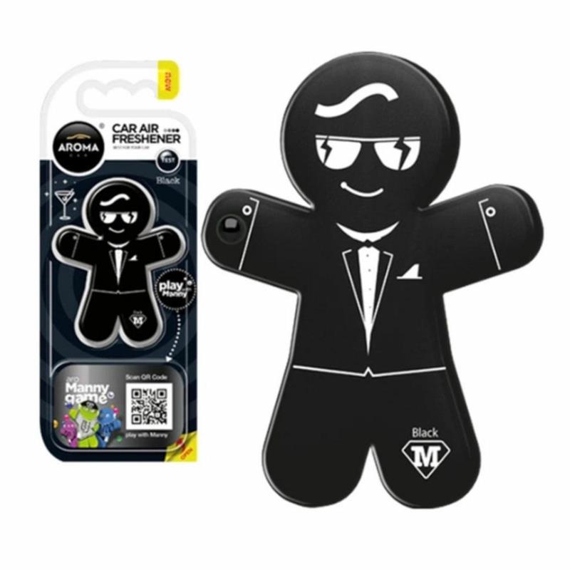 Zapach do samochodu AROMA Car Manny - Stylish Black | Sklep online Galonoleje.pl