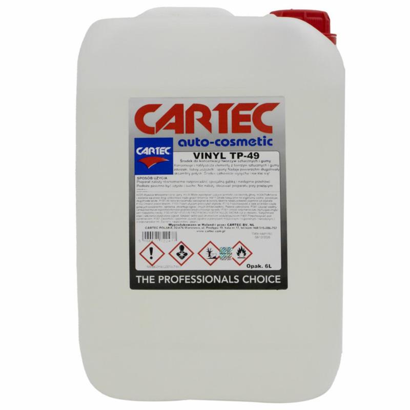 CARTEC Vinyl TP-49 6L - do nabłyszczania gumy i plastiku | Sklep online Galonoleje.pl