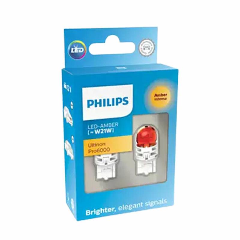 PHILIPS LED Ultinon Pro6000SI W21W - 2szt. blister - pomarańczowe - 11065AU60X2 | Sklep online Galonoleje.pl