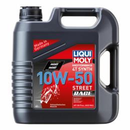 LIQUI MOLY Motorbike 4T Synth Street Race 10w50 4L 1686 - w pełni syntetyczny olej motocyklowy | Sklep online Galonoleje.pl