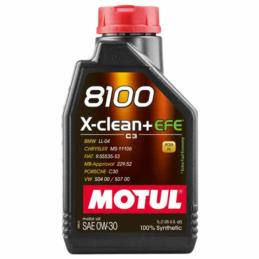 MOTUL 8100 X-Clean+ EFE 0w30 1L syntetyczny olej silnikowy | Sklep online Galonoleje.pl