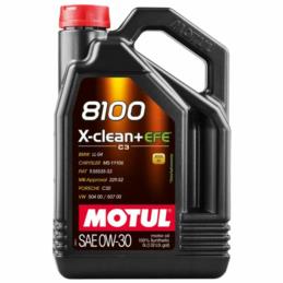 MOTUL 8100 X-Clean+ EFE 0w30 5L syntetyczny olej silnikowy | Sklep online Galonoleje.pl