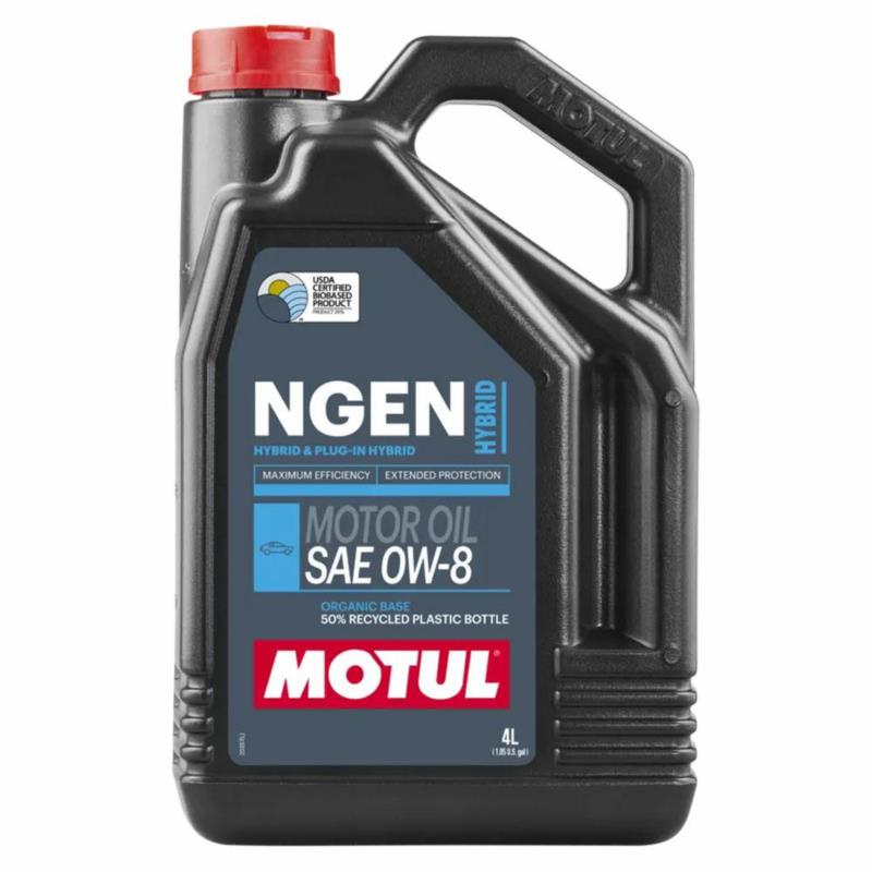 MOTUL Hybrid NGen 0w8 4L - syntetyczny olej silnikowy do hybryd | Sklep online Galonoleje.pl