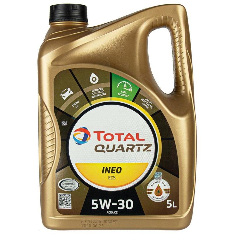 TOTAL Quartz Ineo ECS 5W30 5L - syntetyczny olej silnikowy | Sklep online Galonoleje.pl