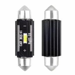 AMIO Żarówki LED CANBUS 1860 1SMD UltraBright Festoon C5W C10W C3W 41mm White 12V/24V | Sklep online Galonoleje.pl