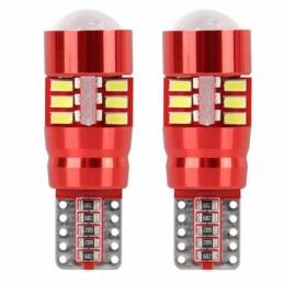 AMIO Żarówki LED CANBUS 27SMD 3014 T10e W5W White 12V/24V | Sklep online Galonoleje.pl