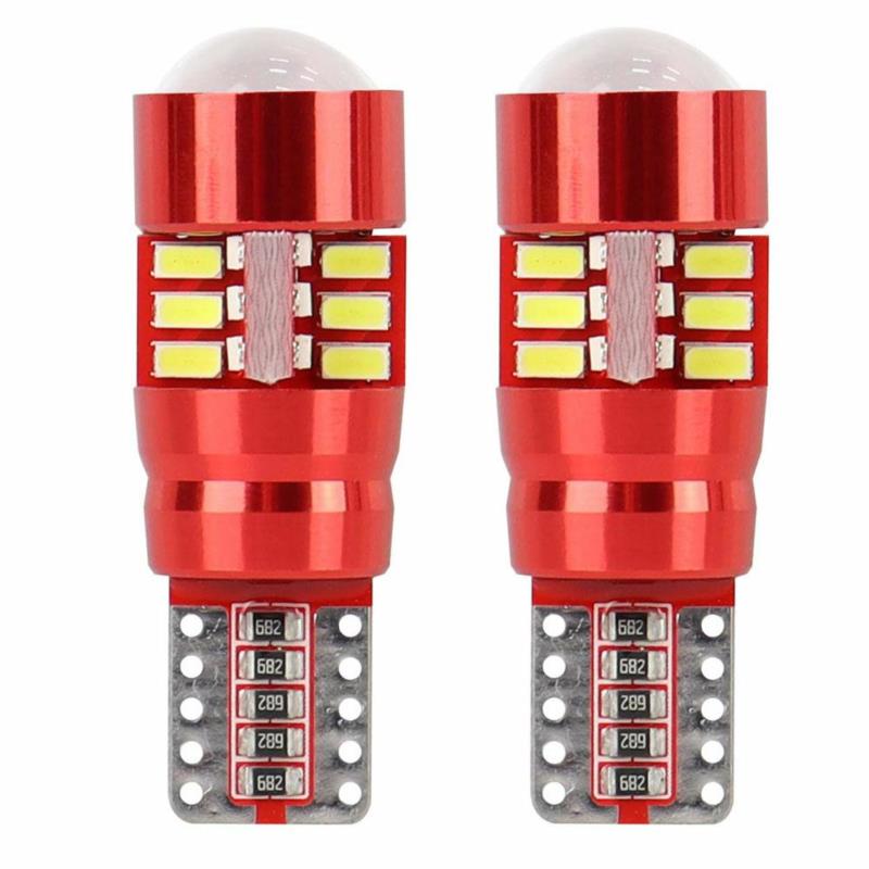 AMIO Żarówki LED CANBUS 27SMD 3014 T10e W5W White 12V/24V | Sklep online Galonoleje.pl