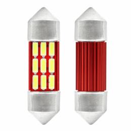 AMIO Żarówki LED CANBUS 4014 12SMD Festoon C5W C10W C3W 31mm White 12V/24V | Sklep online Galonoleje.pl