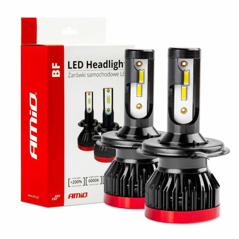 AMIO Żarówki samochodowe LED / Headlights BF H4 | Sklep online Galonoleje.pl