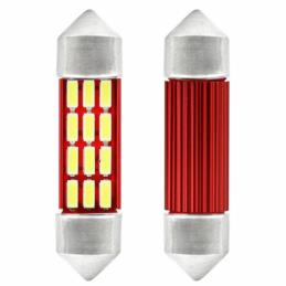 AMIO Żarówki LED CANBUS 4014 12SMD Festoon C5W C10W C3W 36mm White 12V/24V | Sklep online Galonoleje.pl