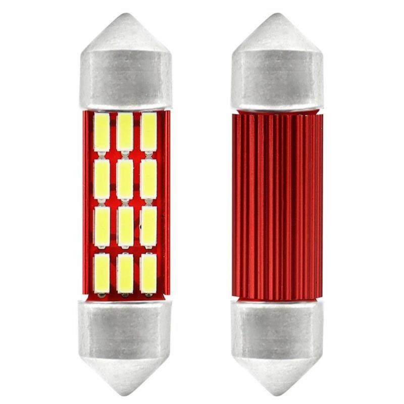 AMIO Żarówki LED CANBUS 4014 12SMD Festoon C5W C10W C3W 36mm White 12V/24V | Sklep online Galonoleje.pl