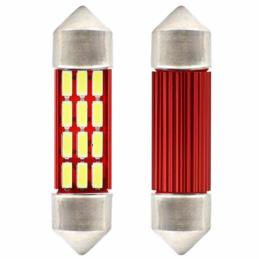 AMIO Żarówki LED CANBUS 4014 16SMD Festoon C5W C10W C3W 39mm White 12V/24V | Sklep online Galonoleje.pl