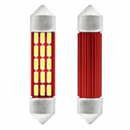 AMIO Żarówki LED CANBUS 4014 20SMD Festoon C5W C10W C3W 41mm White 12V/24V | Sklep online Galonoleje.pl