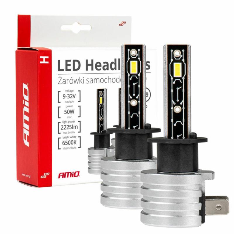 AMIO Żarówki samochodowe LED series mini max 42W H1 | Sklep online Galonoleje.pl