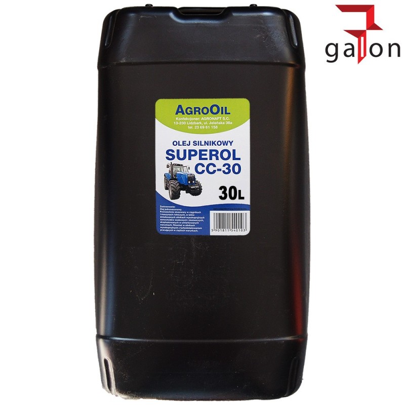 AGROOIL SUPEROL CC 30 30L -olej silnikowy | Sklep Online Galonoleje.pl AGROOIL SUPEROL CC 30 30L -olej silnikowy | Sklep Online Galonoleje.pl