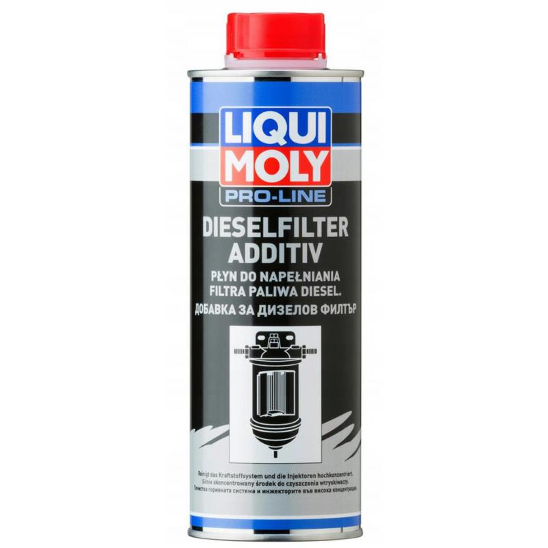 LIQUI MOLY Pro-Line Dieselfilter Additiv 500ml 20458 - płyn do napełniania filtra paliwa | Sklep online Galonoleje.pl