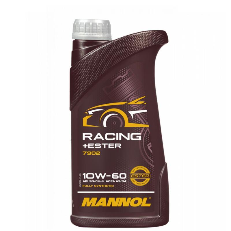 MANNOL Racing +Ester 10W60 1L 7902 - syntetyczny olej silnikowy | Sklep online Galonoleje.pl