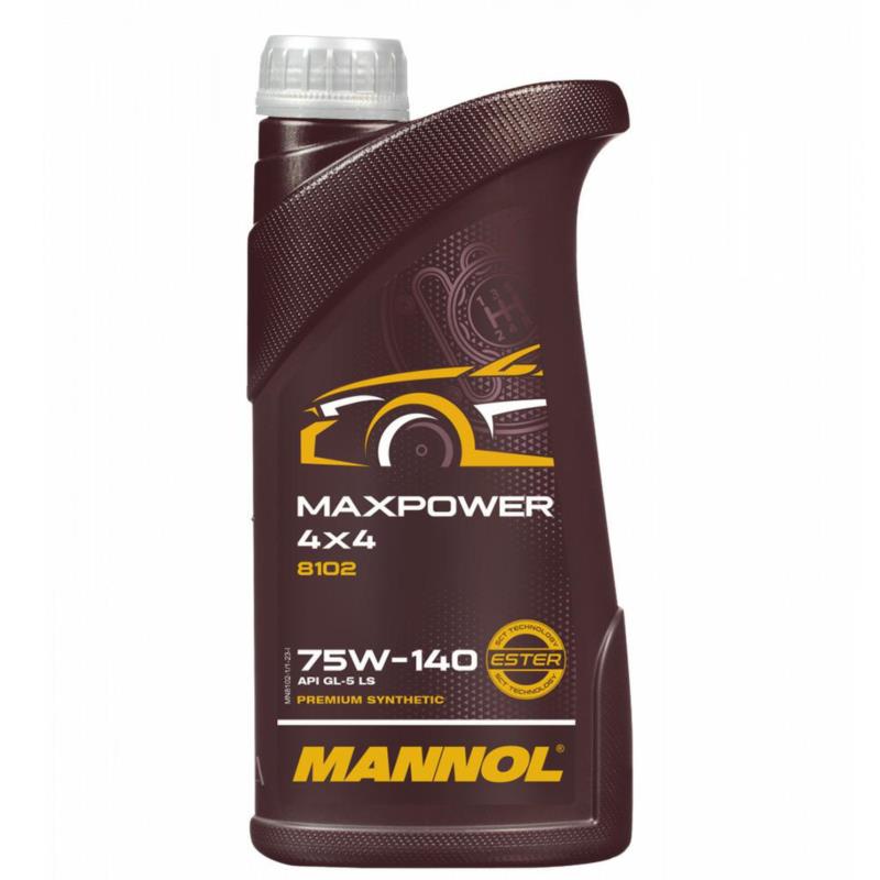 MANNOL Maxpower 4x4 75W140 GL5 LS 1L | Sklep online Galonoleje.pl