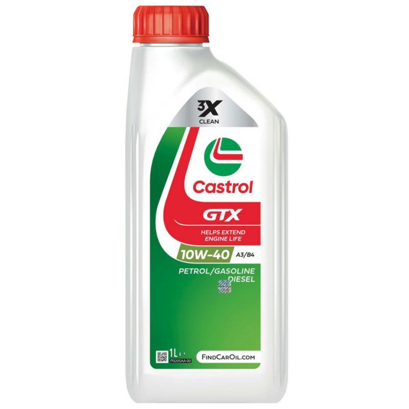 CASTROL GTX A3/B4 10w40 1L - mineralny olej silnikowy | Sklep online Galonoleje.pl