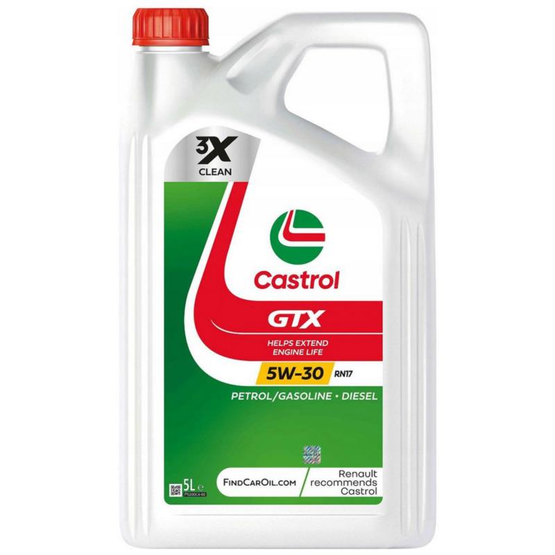 CASTROL GTX RN17 5W30 5L - olej silnikowy | Sklep online Galonoleje.pl