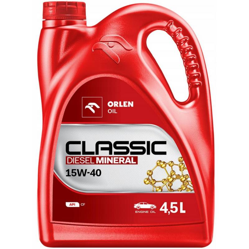 PLATINUM Classic Mineral Diesel 15w40 4,5L - mineralny olej silnikowy | Sklep online Galonoleje.pl