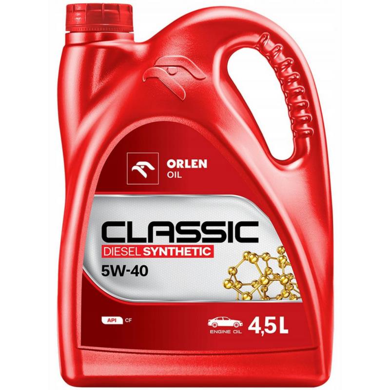 PLATINUM Classic Synthetic Diesel 5W40 4,5L - syntetyczny olej silnikowy | Sklep online Galonoleje.pl