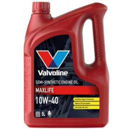 VALVOLINE Maxlife 10w40 5L - półsyntetyczny olej silnikowy | Sklep online Galonoleje.pl