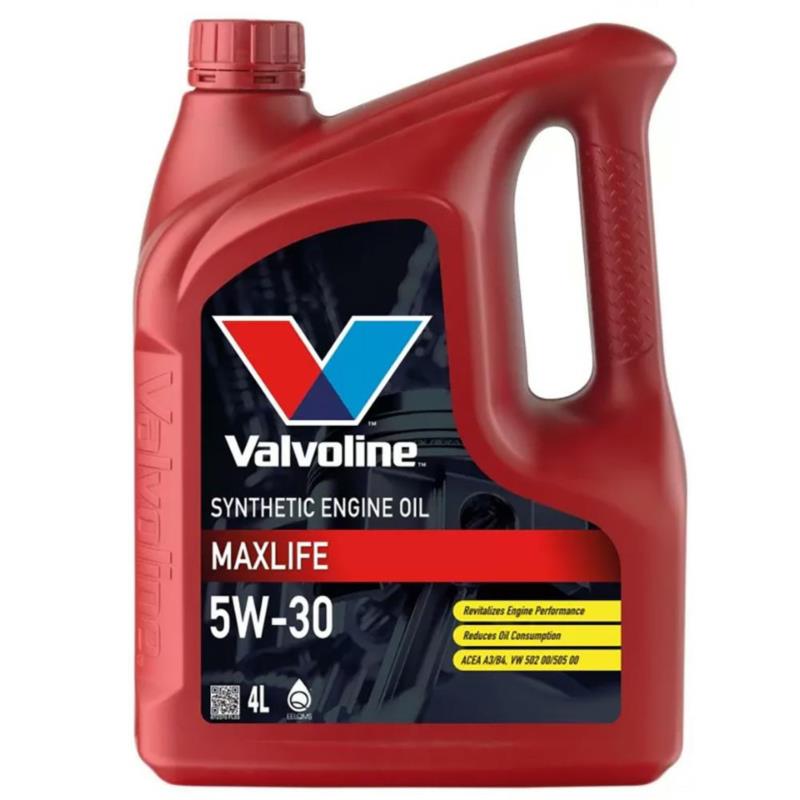 VALVOLINE Maxlife A3/B4 5w30 4L - syntetyczny olej silnikowy | Sklep online Galonoleje.pl